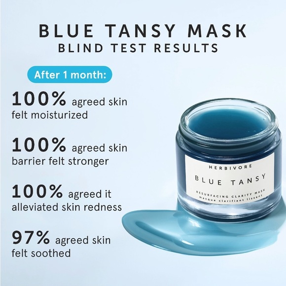 HERBIVORE • Blue Tansy Resurfacing Clarity Mask - Picture 6 of 8